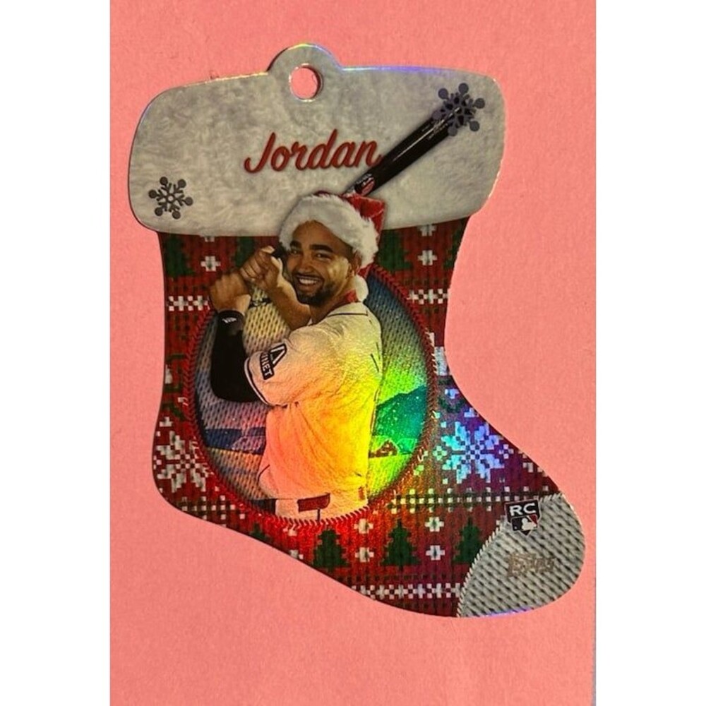 2024 Topps Holiday Mega Stocking Die Cut #SDC-4 Jordan Lawler RC Diamondbacks